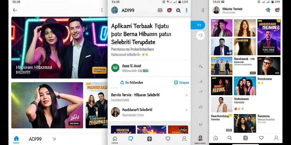 Tampilan antarmuka ADI99 yang menarik dan informatif.