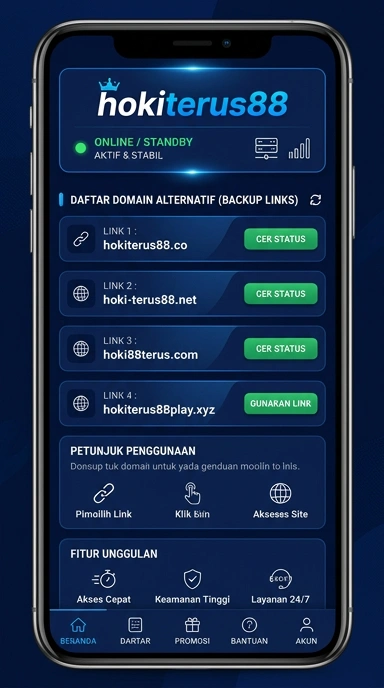 Link Alternatif Hokiterus88 untuk Pengguna Android